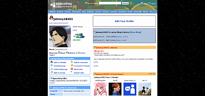 my spacehey profile site